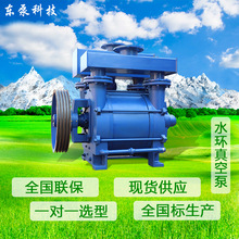 山東東泵 2BEA真空泵皮帶輪卧式真空泵 工業用水循環真空泵