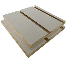 MDF 开槽板小饰品挂板万用槽板15mm白色饰面板密度板