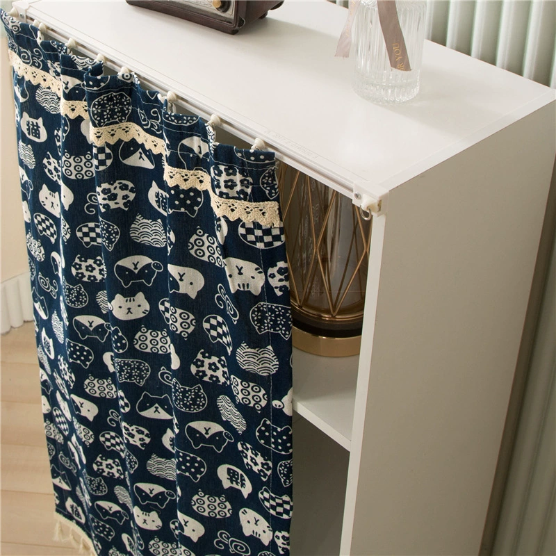 Занавеска на дверцу шкафа, занавеска для шкафа без перфорации, съемная стойка для хранения гардероба, пылезащитная занавеска, занавеска для обувницы на гусеничном ходу