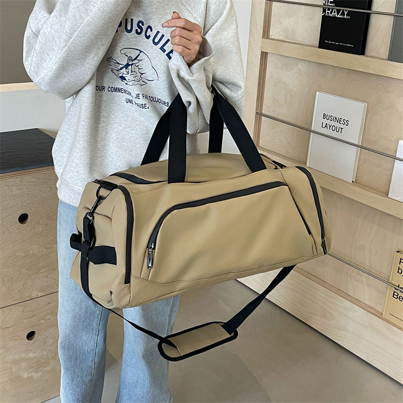 Bolsa de viaje de ocio para mujeres de alta calidad bolsa deportiva bolsa de entrenamiento de separación seca y húmeda bolsa de maleta de almacenamiento de gran capacidad para hombres