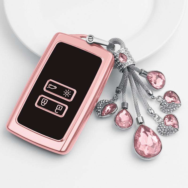 Aplicable a Dongfeng Reno Corea llave del coche caso coreao 2018 Reno coche de alta gama Shell hebilla