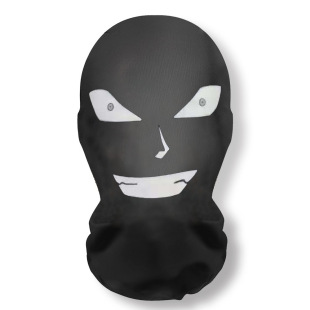 Manufacturer Wholesale Detective Conan Black Shadow Black Shadow Headgear Halloween Hood Mask Mask Horror Ghost Face