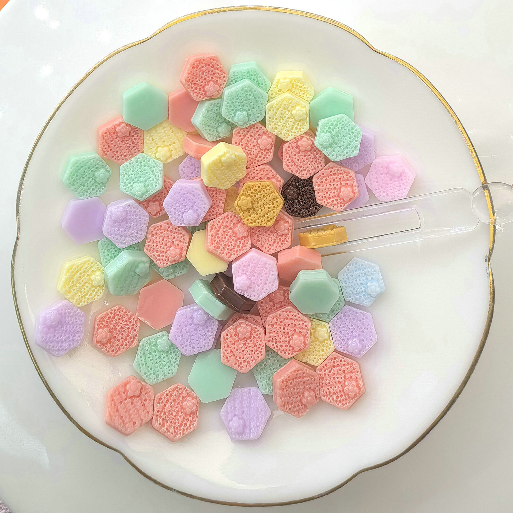 仿真食玩奶油曲奇饼干夜光树脂美甲耳钉盲盒手机壳配饰0010.