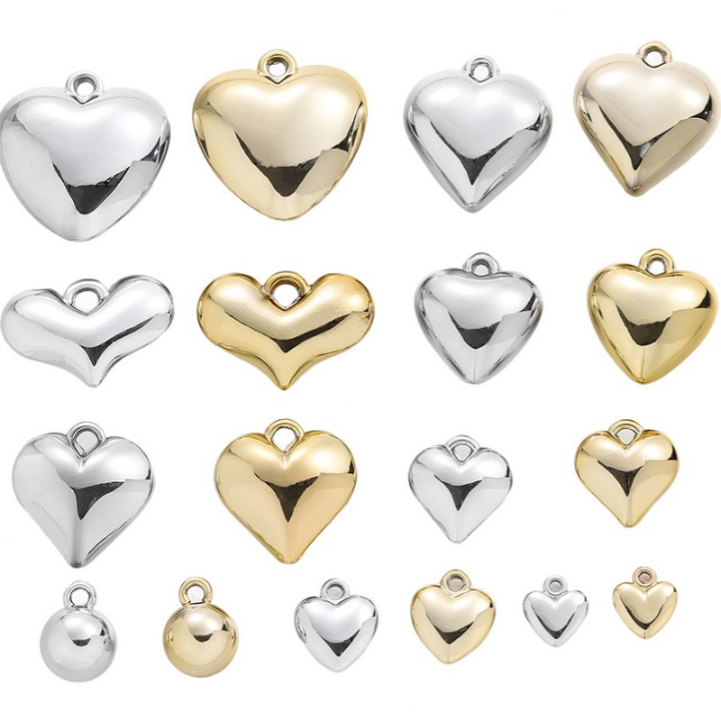 CCB心形竖孔手链