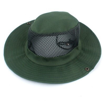 Sunshade Hat for Men, Summer Outdoor Cycling Sun Protection Net Hat, Hiking and Fishing Wide Brim Hat for Travel