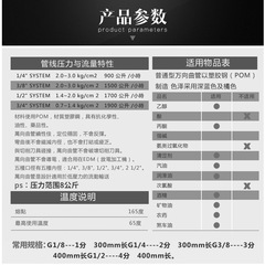 Plastic universal bamboo tube machine tool cooling pipe fuel injection pipe coolant water spray pipe magnetic seat 2 3 4 points