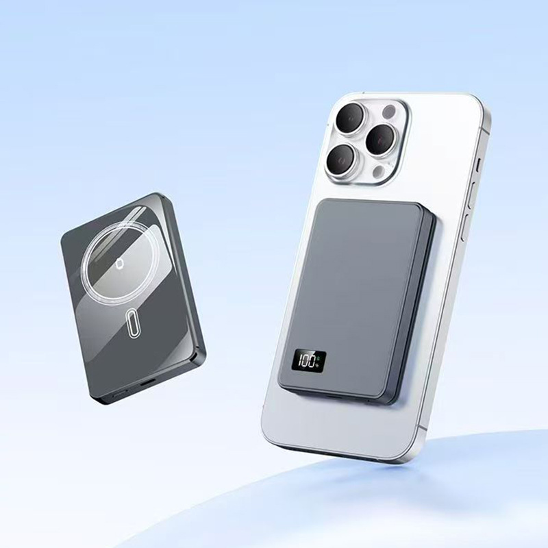 Carga de gran capacidad del tesoro magnético de carga portátil de alimentación 20W de carga rápida con bolsillo de línea tipo-C al por mayor