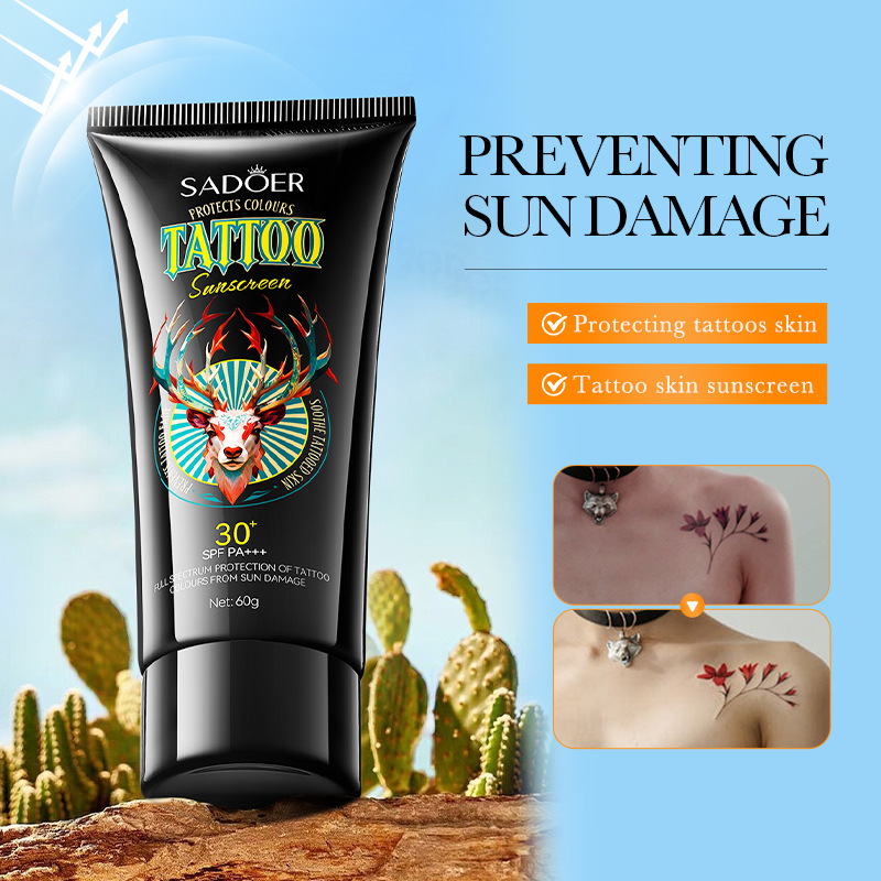 Lotion solaire SADOER pour le corps, protection UV et soin du teint, en stock, vente directe d'usine de commerce extérieur. Disponible à l'international._voghion.com