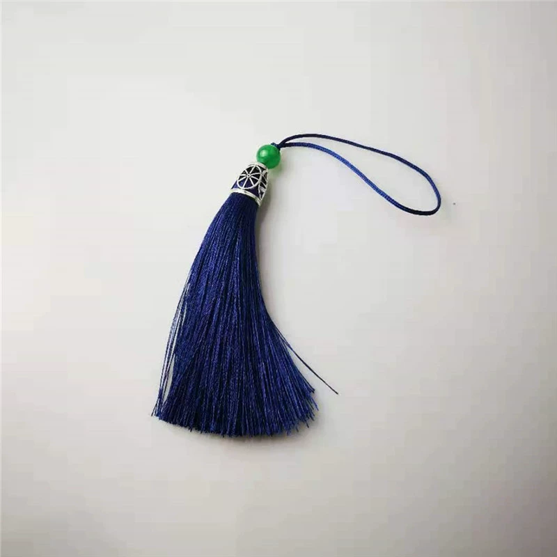 Metal bag with tassels, decorations, accessory, accessories, 8 cm