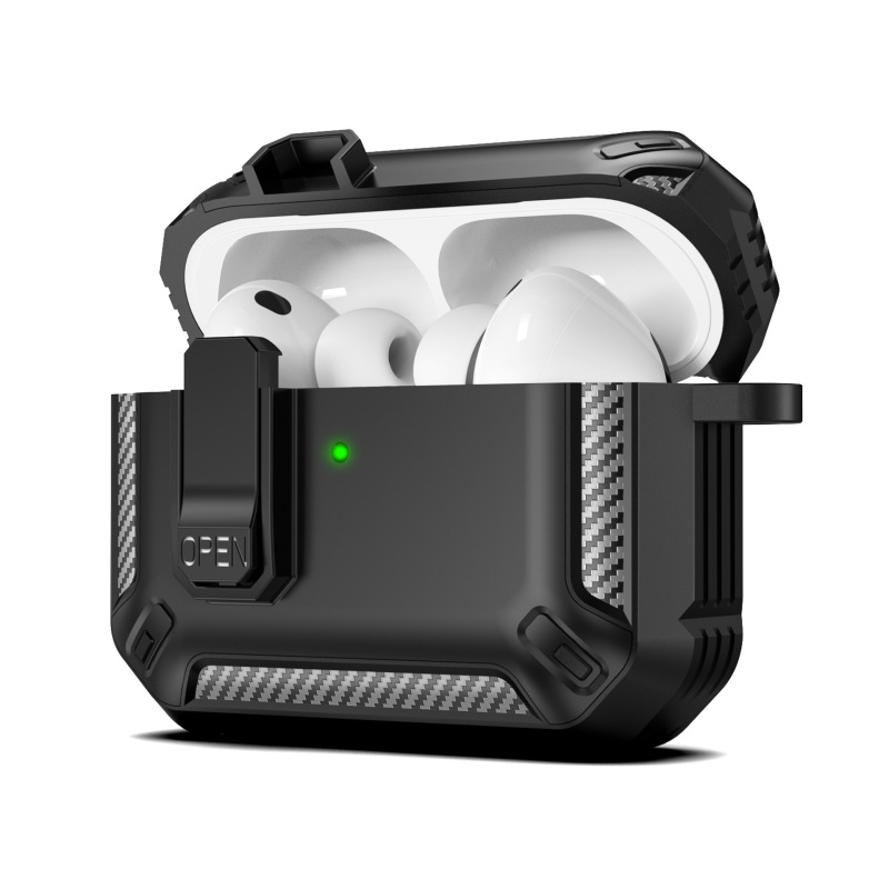 适用airpodspro3耳机套苹果pro2二代卡扣保护壳3代蓝牙耳机保护套|undefined