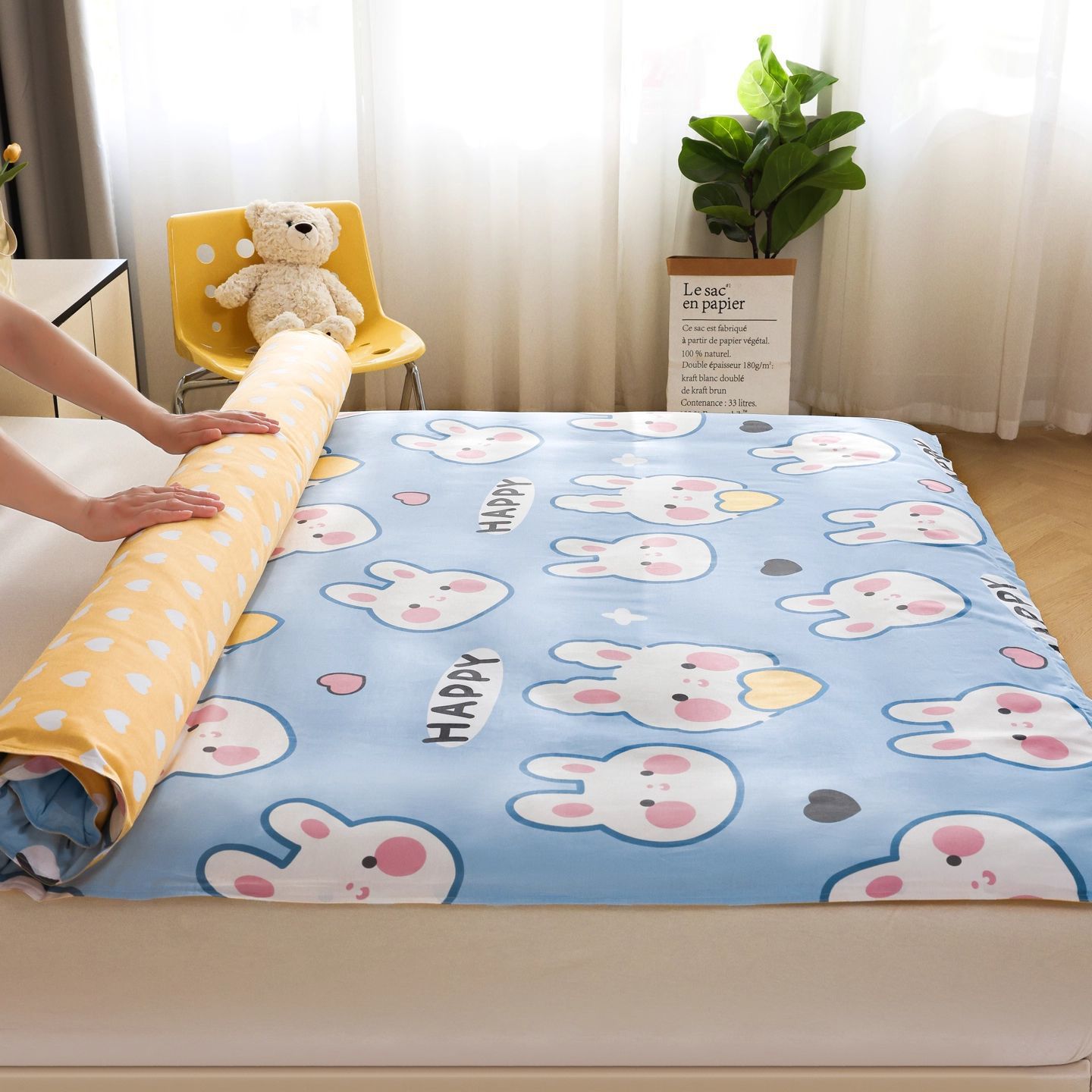 Colchón de algodón desmontable con cubierta de colchón dormitorio de estudiantes colchón individual colchón infantil doméstico colchón