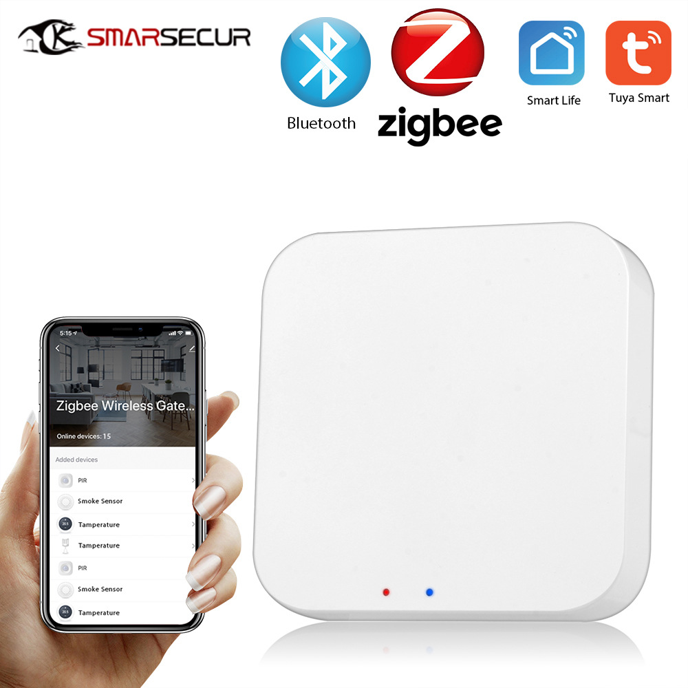 涂鸦智能无线多模网关zigbee蓝牙mash三合一wifi多模无线智能网关