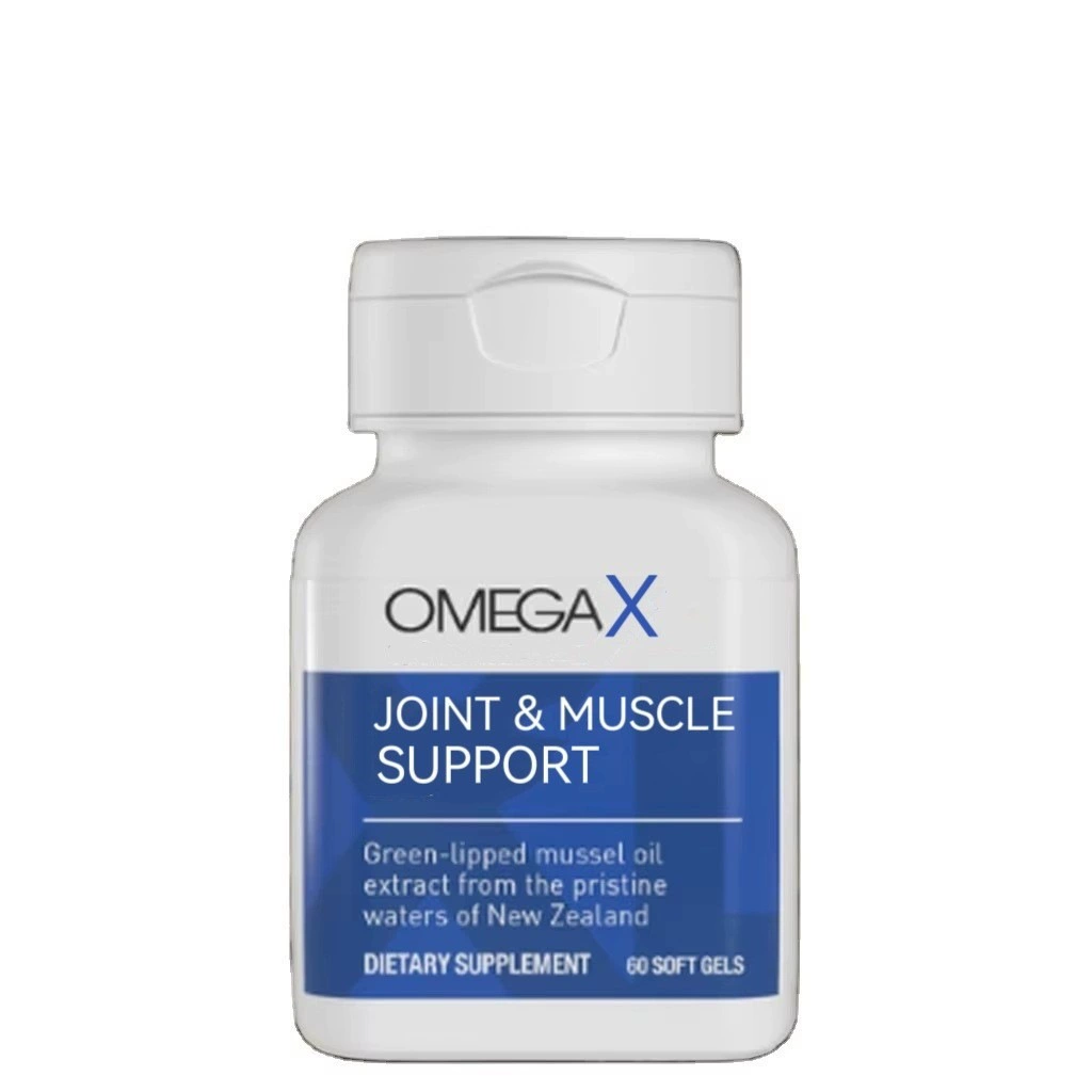 Капсулы с рыбьим жиром Omega-3 для поддержки суставов и мышц, добавка для суставов, 60 капсул