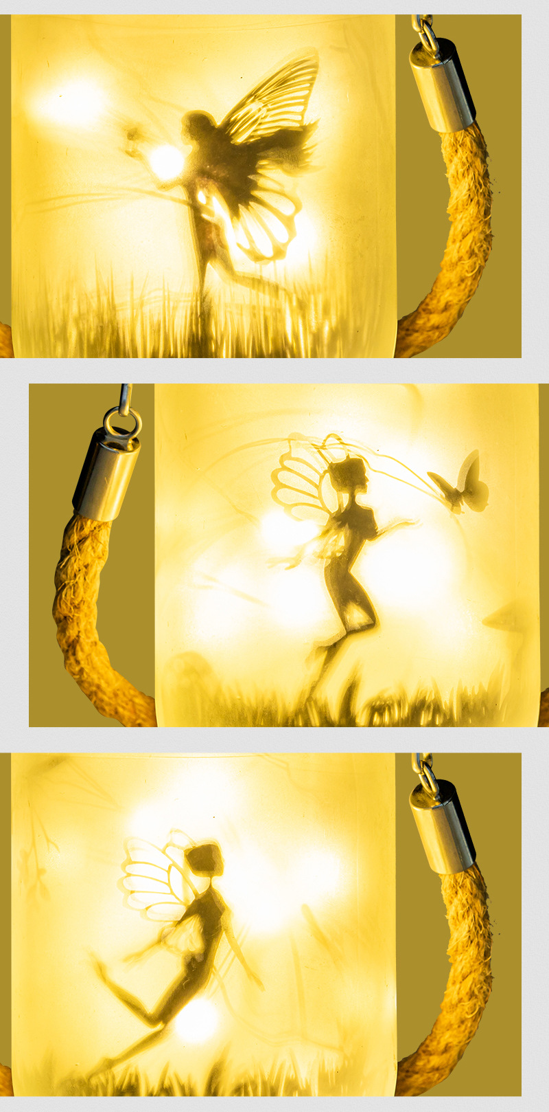 小精灵梅森罐灯