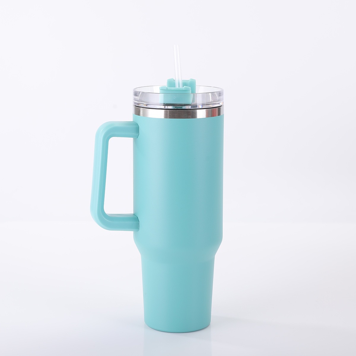 Transfronterizo 40oz generación de tazas de automóviles vacío de doble capa 304 taza de aislamiento de acero inoxidable manejo portátil taza de paja de automóvil