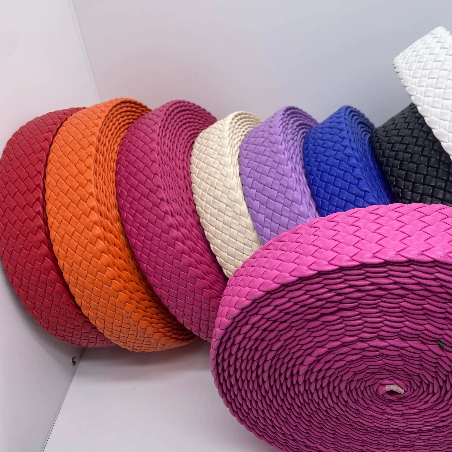 11 шнурков из кожи ПУ тканые ремни шириной 6,3 см сандалии сандалии шлепанцы наполненные ремни