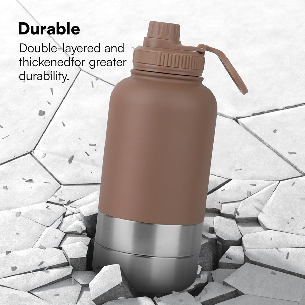 Olla espacial tres en uno de 32oz transfronteriza, manija de acero inoxidable 304 personalizada, olla espacial, taza termo para exteriores
