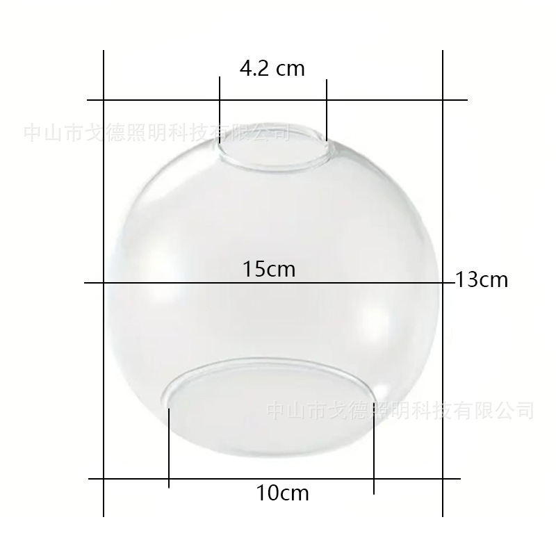 이중 입 투명 D15cm(판지 폼 포함)