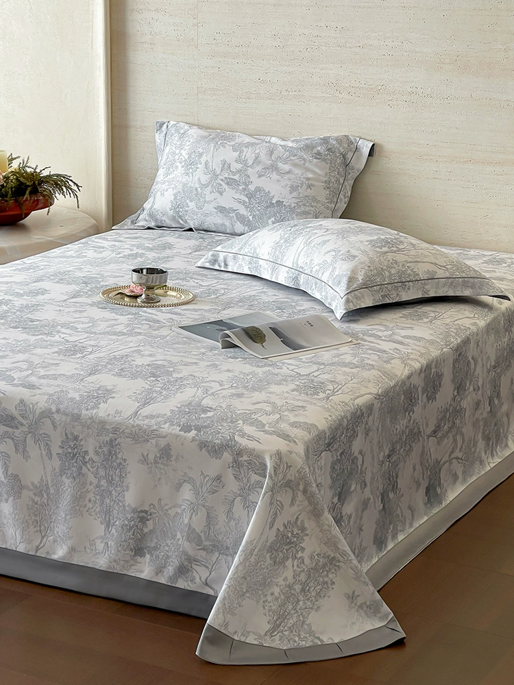 Mat, summer set, silk sheet for home use, 3 piece set, washable