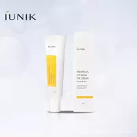 IUNIK Propolis Essence Eye Nourishing Firming Lightening Eye Cream 30 мл разглаживает тонкие линии, освежает и не жирнит.