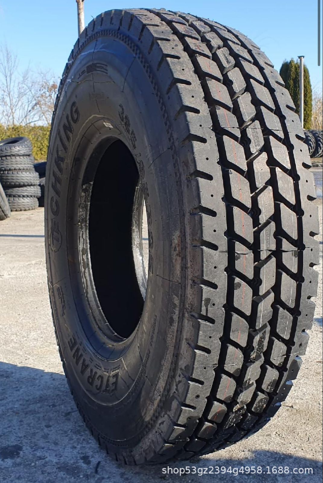 Techking crane engineering tire 385/95R25 (1400R25)ETcrane pattern Taikaiying tire