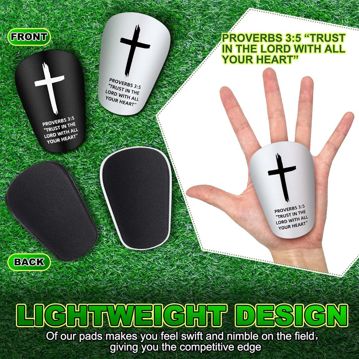 Kaval Koruyucu Futbol Ek Parçası Üç Boyutlu Çarpışma Önleyici Kalınlaştırılmış Futbol Kaval Koruyucuları Aşınmaya Dayanıklı Öğrenci Tekmeleme Baldır Diz Koruyucuları_voghion.com