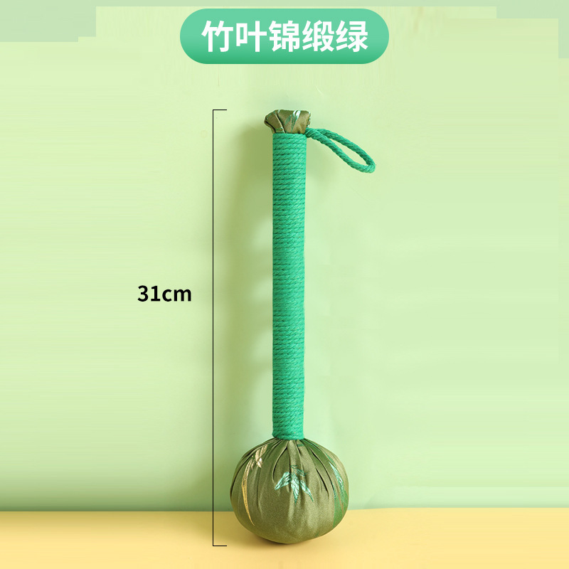 艾草ハンマー端午節好礼手作りDIYマッサージハンマー経絡が艾灸ハンマーの絹織物ハンマーを叩いて叩いた|undefined