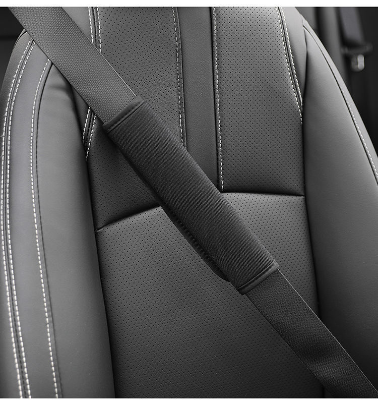Car Seat Belt Protective Cover, Universal Ice Silk Shoulder Pads, Anti-Slip, Anti-Sweat, Relieve Fatigue