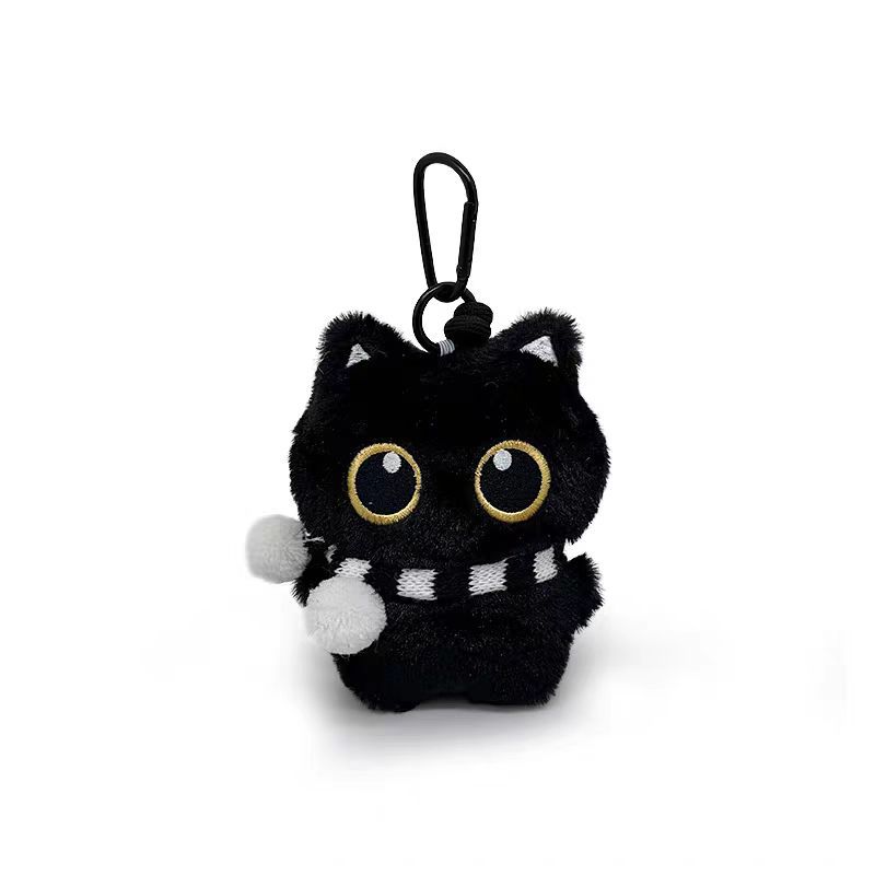 Alas fantasma pequeño gato negro colgante Big Eyes Punk bolsas lindas colgando bolsas escolares colgantes regalo para parejas
