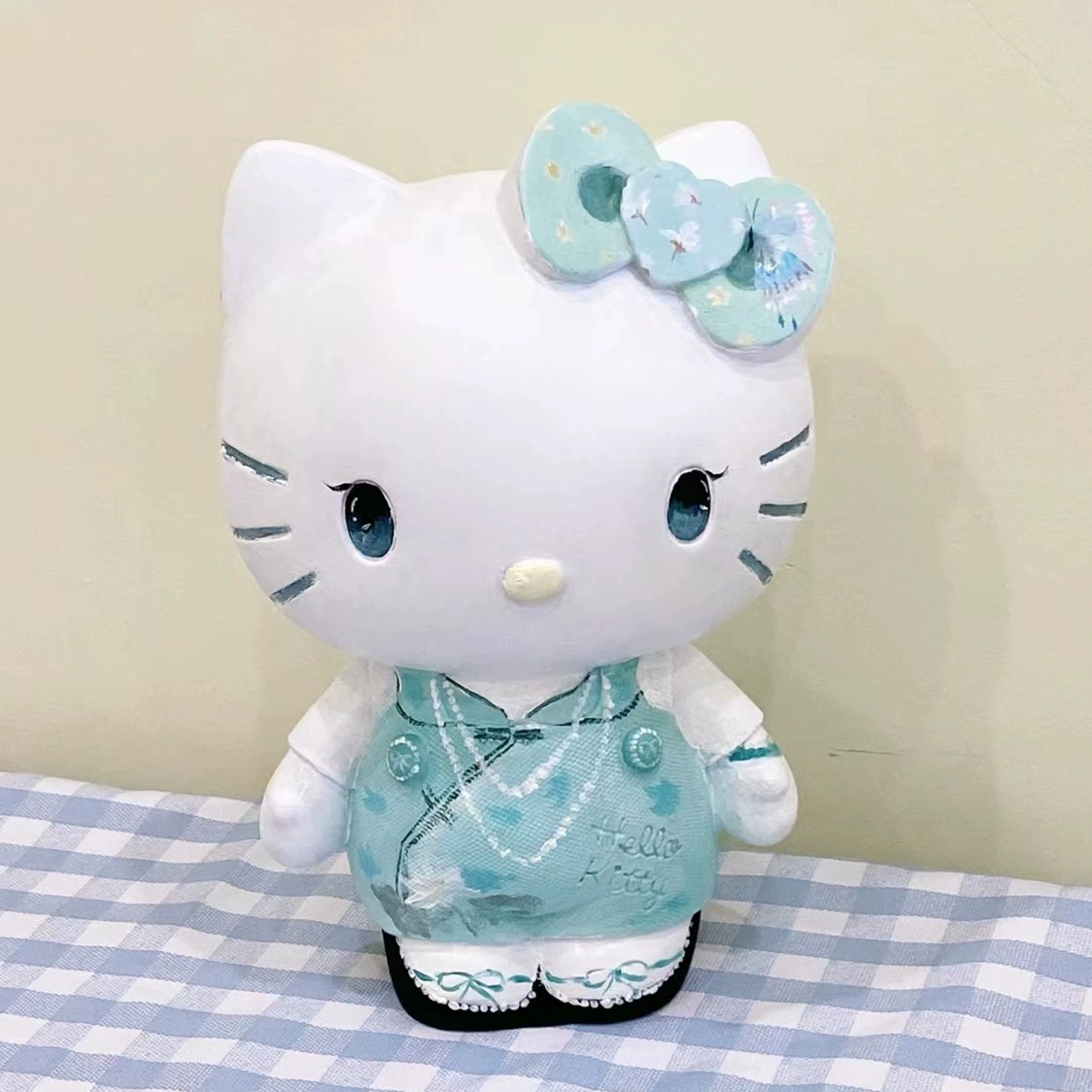 Hello Kitty, раскраска, раскрашенная кукла, игрушка, handmade, граффити