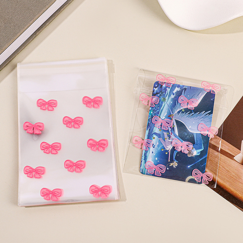 리본플라워핑크(50매) 8*10+3