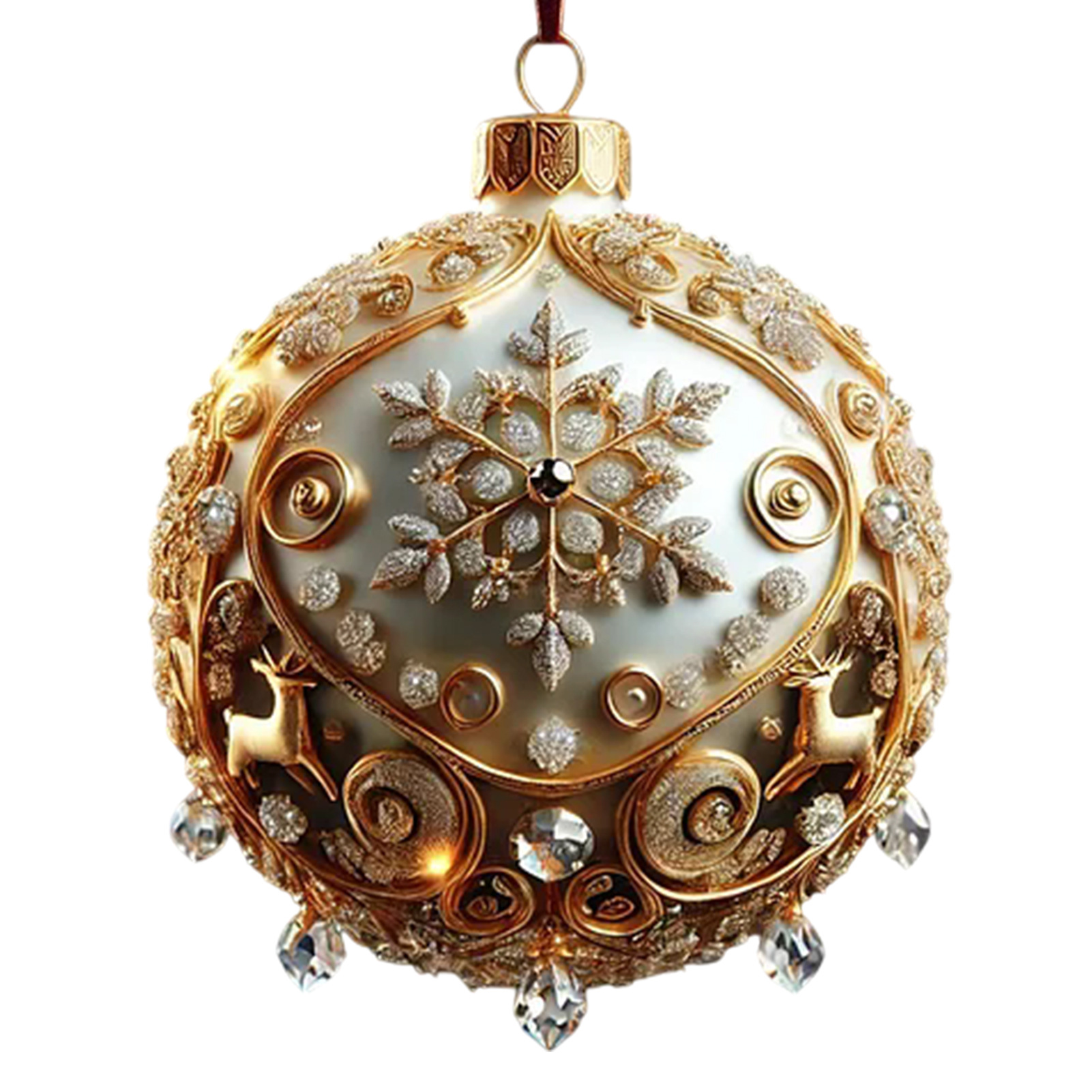Nuevos productos transfronterizos 2D plano acrílico Navidad colgante de cuento de hadas planeta automóvil colgar joyas para el hogar image 13