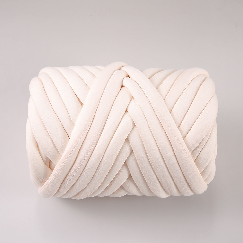 Descuento venta directa de fábrica hilo tubular de algodón con núcleo de llenado 2cm hilo islandés almohada tejida a mano manta nido para gatos barra anticolisión 250g