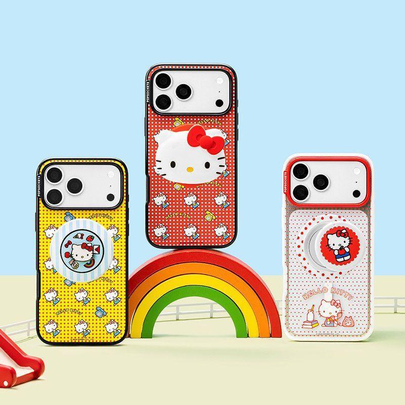 Hellokitty and Friends Phone Case Pops Phone Case Apple 17Promax Bubble 16 Magnetic 15