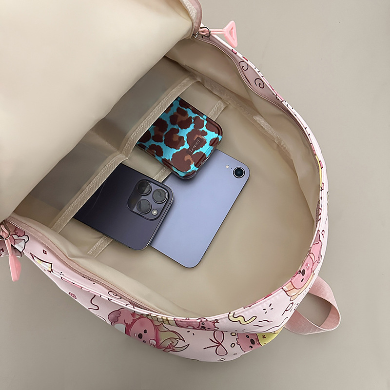 Nueva mochila 2025 mochila ligera de alto valor para estudiantes universitarios de ocio mochila escolar de gran capacidad para estudiantes de secundaria y preparatoria