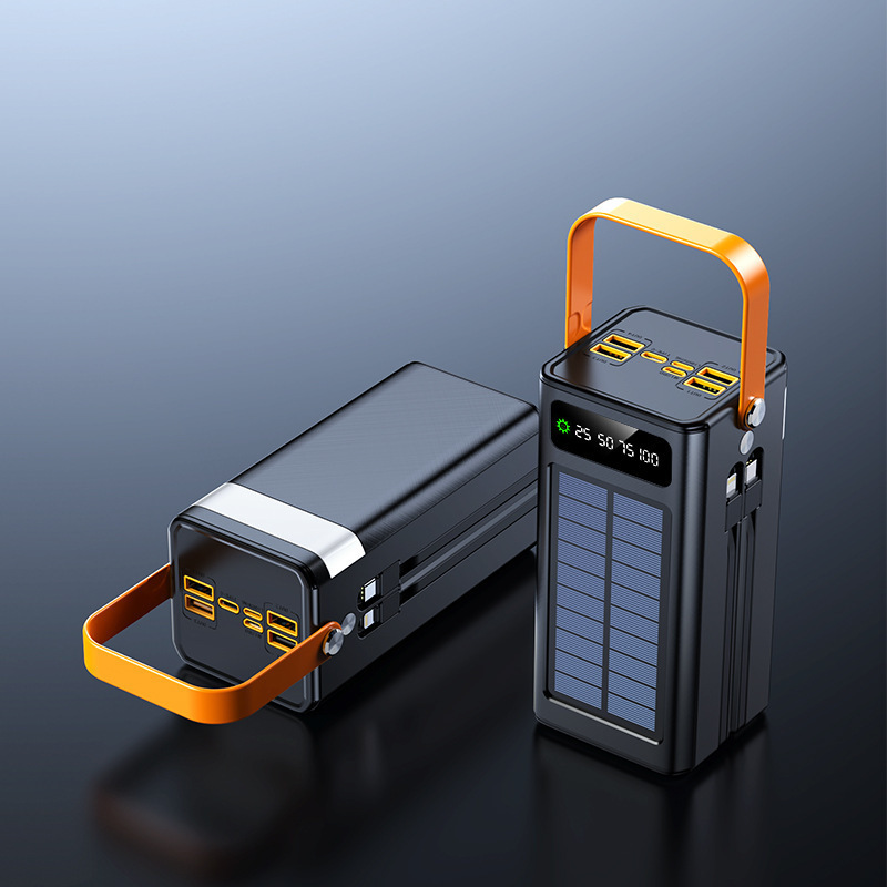 powerbank充电宝超大容量自带线160000毫安超级快充户外移动电源|undefined