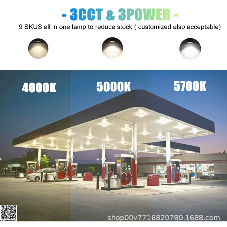 S топливная станция лампа 80W, взрывозащищенный свет, складское помещение, завод, высокий навес, свет ETL, краска фабрика зерно парковка потолок труба SAA