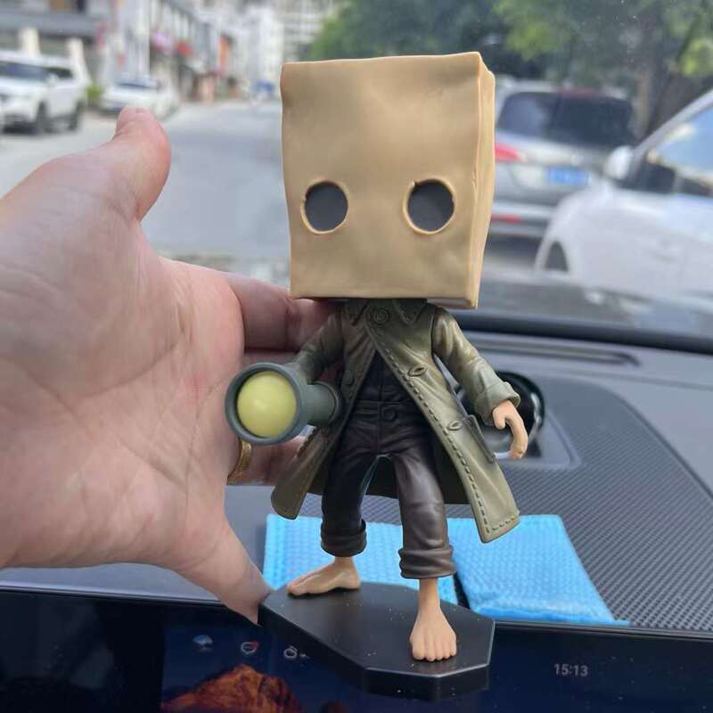 新しいリトルナイトメアリトルシックスデーモンノーフィギュアモデルパーティーハロウィンパフォーマンスクール装飾品おもちゃインターネット有名人|undefined