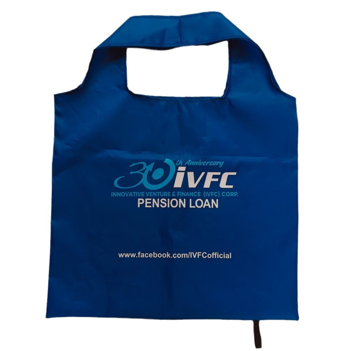 多功能折叠收纳环保宣传礼品手提包方型购物袋黑白花色210T涤纶