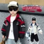 外贸儿童两面穿男童夹克