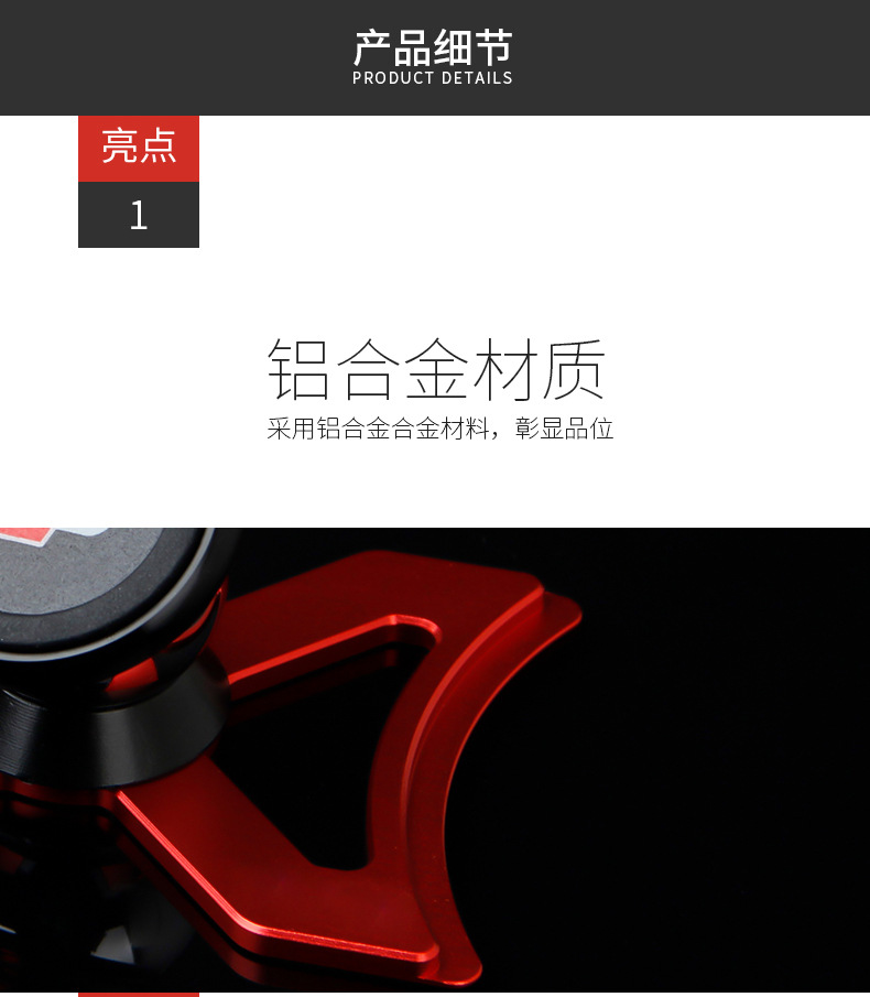 Suitable for Audi A3/S3/Q2L car mobile phone bracket air outlet Gravity navigation bracket car modification