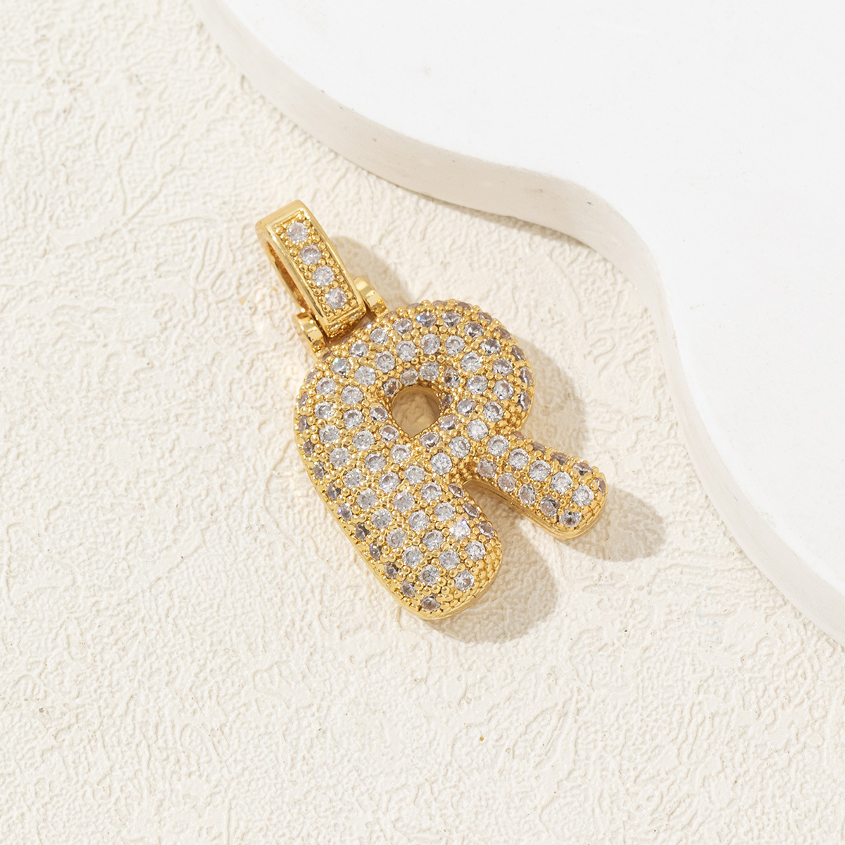 1 Piece Copper Letter Polished Pendant display picture 21