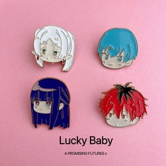 アニメが葬られた芙莉莲同人グッズメタルバッジ