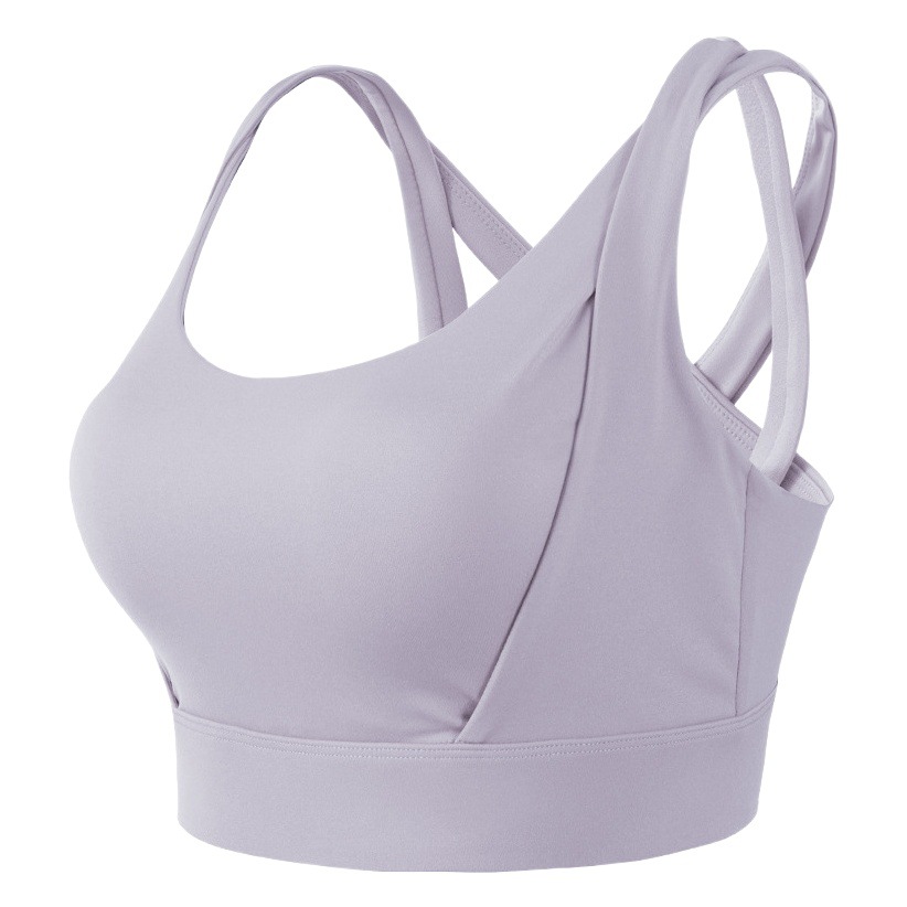 Ningbo corriendo ropa interior deportiva verano de las mujeres a prueba de golpes yoga belleza de alta resistencia espalda chaleco de secado rápido sujetador ropa de yoga fitness