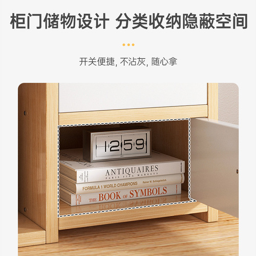 Desktop bookcase simple student storage and organization small cabinet simple creative desk small bookcase storage rack