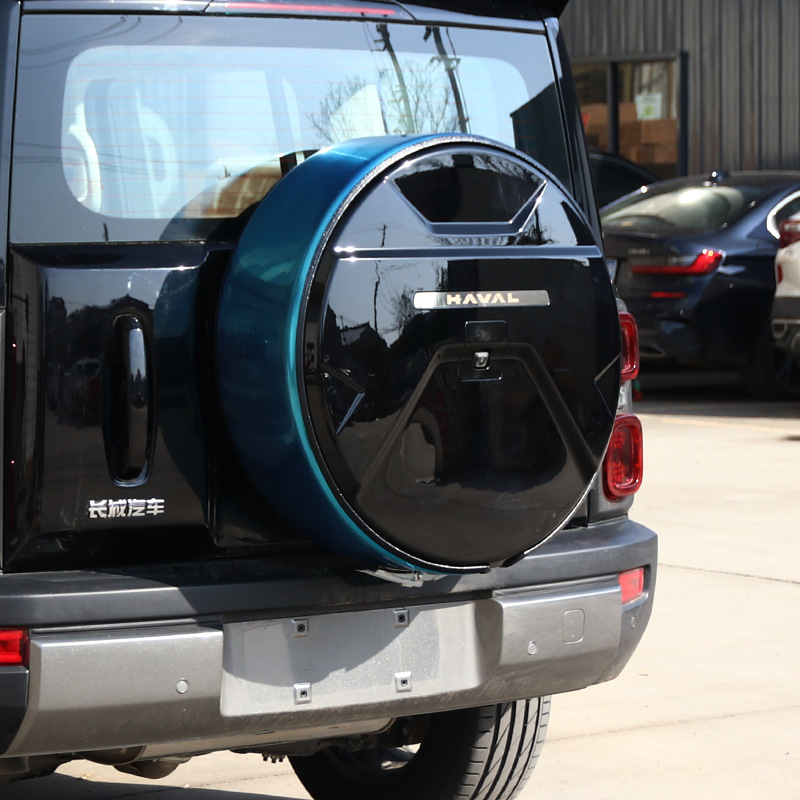 Suitable for Haval Raptor Spare Tire Cover, New Tire Cover, Blackened Spare Tire Shell, Tire Cover, Exterior Off-Road Vehicle Decoration