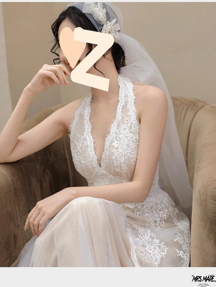 Abito da sposa vintage in pizzo stile foresta per matrimonio_voghion.com