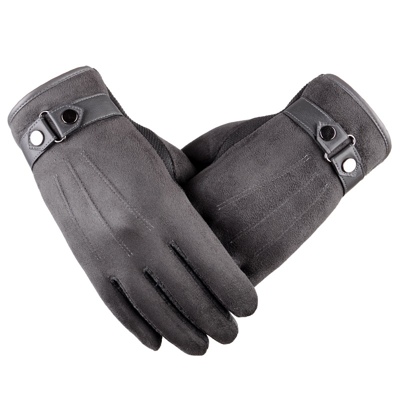 Velluto invernale anticaduta Velluto da uomo caldo touch screen Guanti da guida e da ciclismo per sport all'aria aperta Guanti leggeri da sci caldi e confortevoli_voghion.com