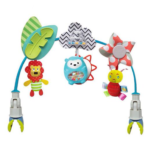 Animal Ocean Rainbow Bed Clip Hanging Bell Baby Stroller Pendant Music