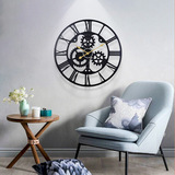 Cross -Bordder Retro Iron 钟 复